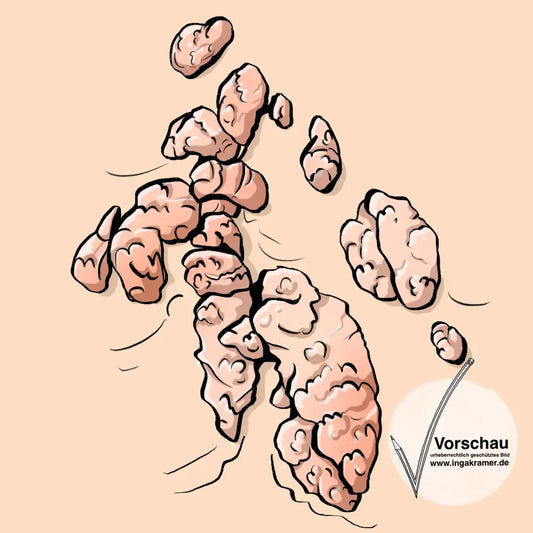 Ein Bild von Warzen.