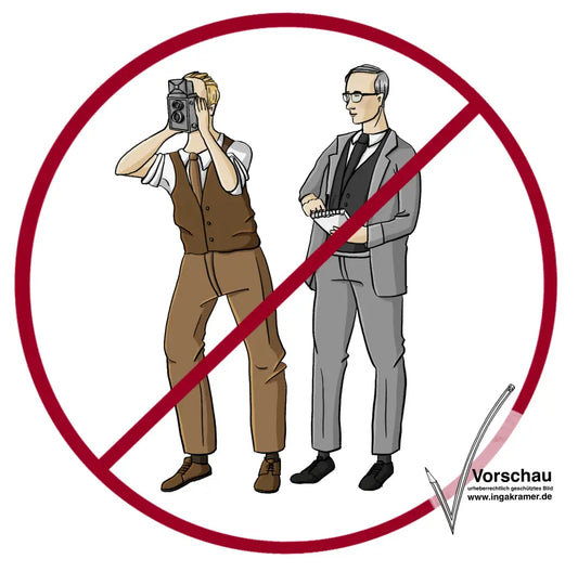 Reporter durchgestrichen