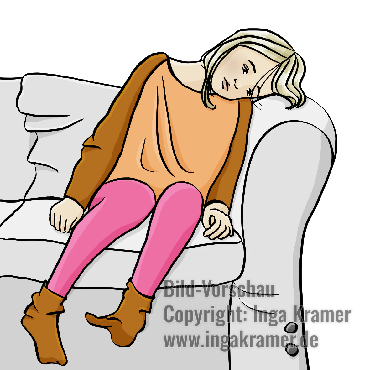 Watermarked - Kind schlapp